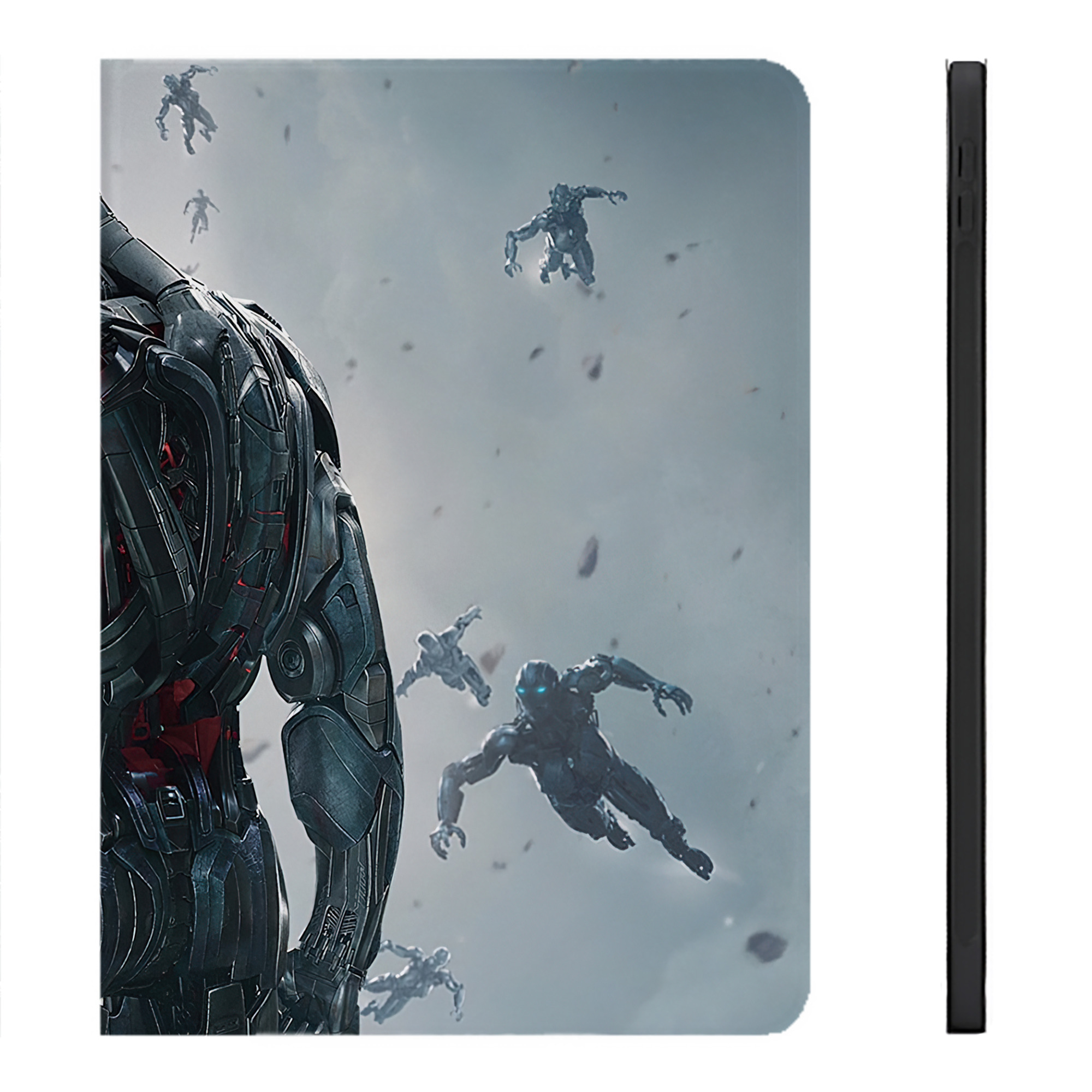 （画像用） アベンジャーズ The Avengers IPadケース ペンホルダー付き ブックスタイルデザイン